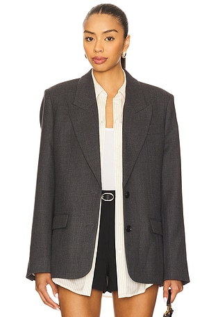 Ross Single Breasted Blazer ANINE BING