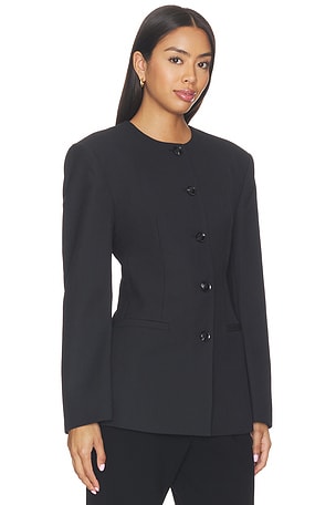 ANINE BING Huda Blazer in Black. Size 38. Also