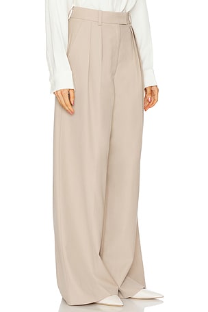 ANINE BING Lou Trouser in Taupe