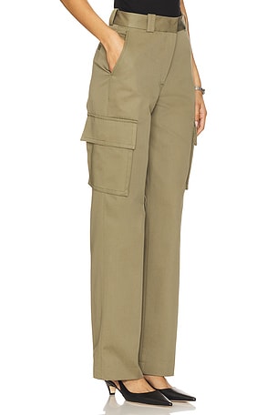 ANINE BING Dayton Cargo Pant in Olive