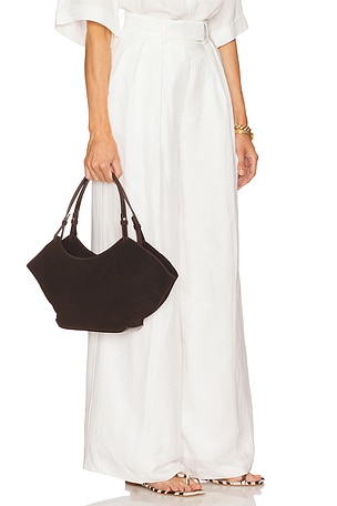 ANINE BING Lou Trouser in Ivory