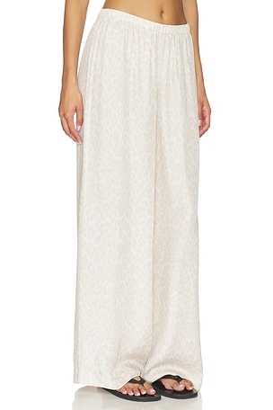 ANINE BING Roslyn Pant in Neutral