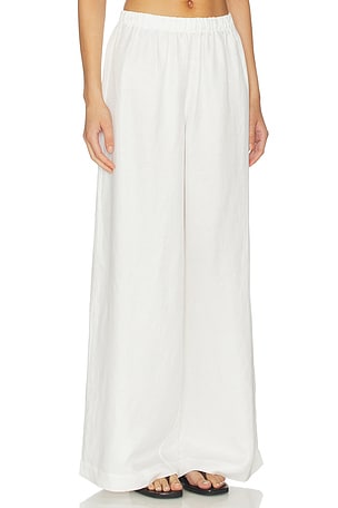 ANINE BING Roslyn Pant in White