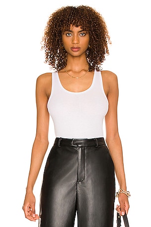 ANINE BING August Tank in White