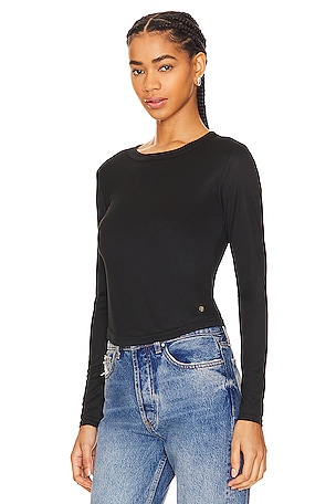 ANINE BING Jane Top in Black