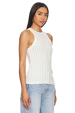 ANINE BING Noel Top in Ivory