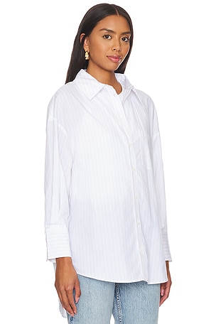 ANINE BING Mika Shirt in White