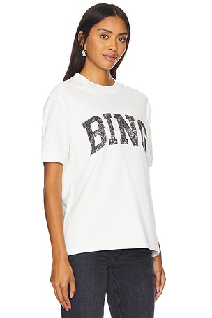 ANINE BING Jaylin Bing Tee in Ivory