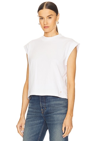 ANINE BING Caspen Tee in White