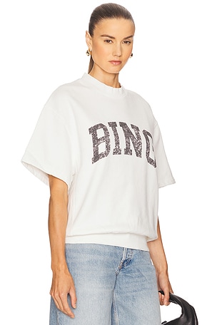 ANINE BING Jay Sweatshirt Bing in White