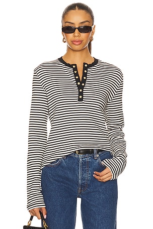 Alessia Long Sleeve Tee ANINE BING