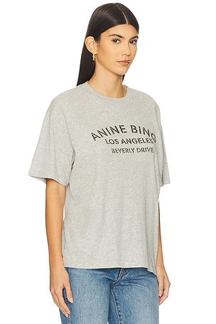 ANINE BING Cohen La Tee in Grey. Size XS. Also