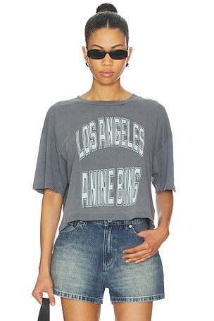 T-SHIRT JOHNNY CROPPED ANINE BING
