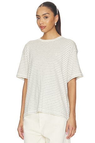 ANINE BING Cade Tee in Creasm