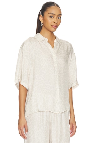ANINE BING Coco Shirt in Neutral