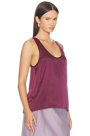 ANINE BING Lea Top in Burgundy