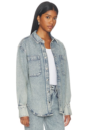 ANINE BING Samy Shirt in Blue