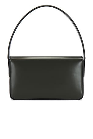 ANINE BING Elly Shoulder Bag in Dark Green