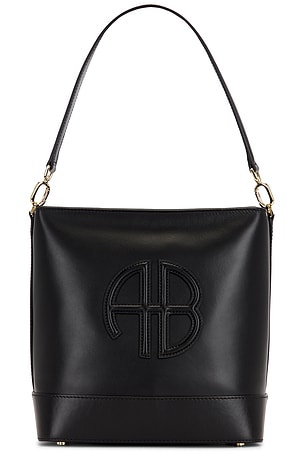 ANINE BING Lili Bucket Bag in Black
