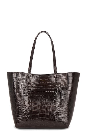 ANINE BING Small Elly Tote in Brown