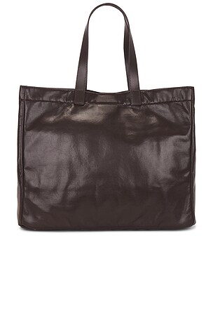 ANINE BING Large Rio Tote in Brown