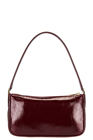 ANINE BING Mini Elly Bag in Burgundy