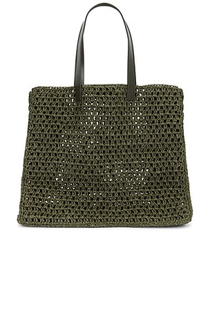 ANINE BING Large Rio Tote in Olive