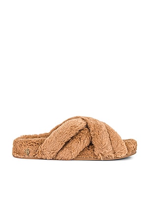 Lizzie Faux Fur Slide