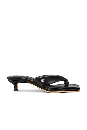 サンダル・ミュール ANINE BING Women Sandals A 14 4028 007 BLACK ANINE BING Viola Sandals in Black | REVOLVE