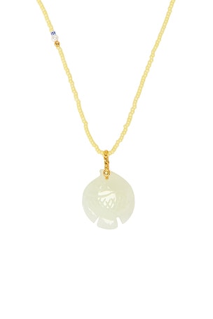 ANNI LU Catch Of The Day Necklace in Lemon
