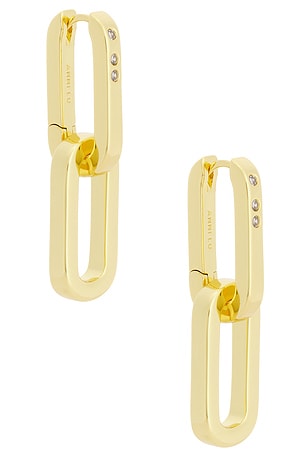 Golden Link Earring ANNI LU