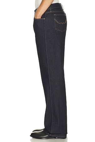 Austin Post Outland Wide Cut Jean in Blue. Size 31. Also