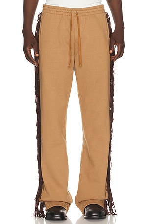 Fringed Straight Cut Pant Austin Post