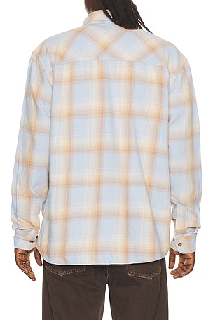 Austin Post Frontier Work Shirt in Blue