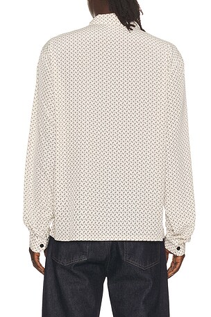 Austin Post Sundown Shirt in Ivory
