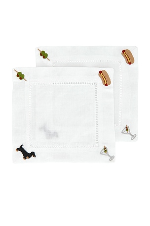 Tinis & Weenies Napkin Abbode