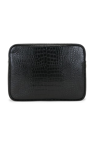 Abbode Out Of Office Martini Croc Pouch