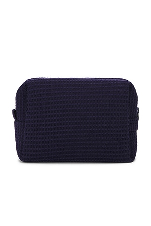 Abbode Ski Vacation Waffle Pouch in Navy