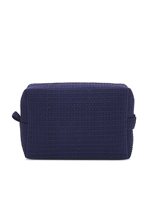 Abbode July 4th Stars Waffle Pouch in Navy
