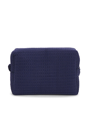 Abbode July 4th Summer Girl Waffle Pouch in Navy