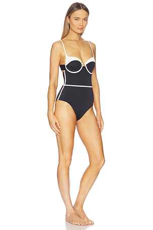 Ancora Kaire One Piece Swimsuit in Black,White