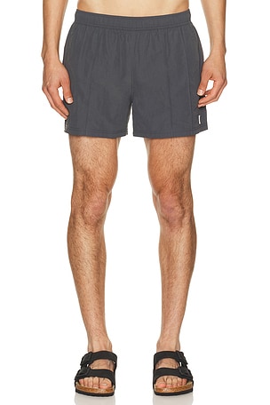 4" Vertical Pintuck Sebastian Swim Trunk AUTO-REPLY