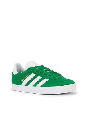 adidas Originals Kids Gazelle Sneaker in Green