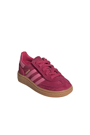 adidas Originals Toddler Handball Spezial Sneaker in Burgundy