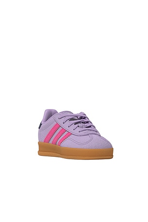 adidas Originals Toddler Gazelle Indoor in Purple