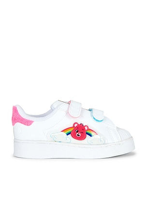 Toddler Care Bears Superstar Led Lights Sneaker adidas Originals