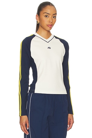 adidas Originals x Miaou Base Layer in Blue,White