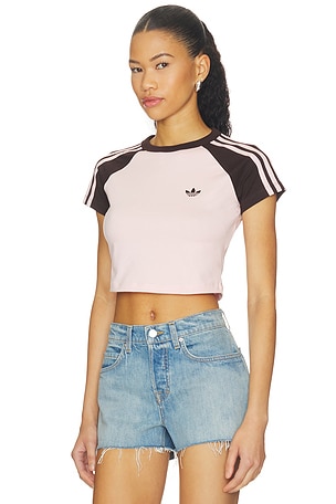 adidas Originals Superstar Baby Tee in Pink