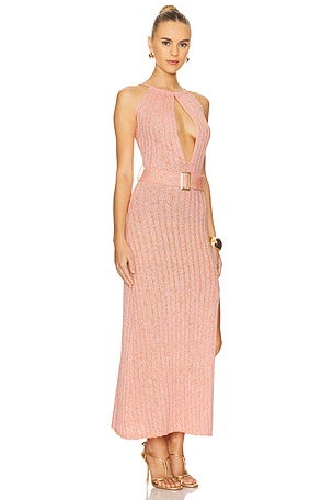ASTA RESORT Valeria Dress in Peach