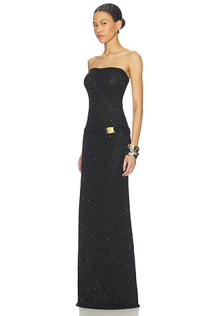 ASTA RESORT Gisele Dress in Black. Size XS. Also